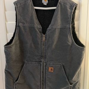 Carhartt vest with zipper